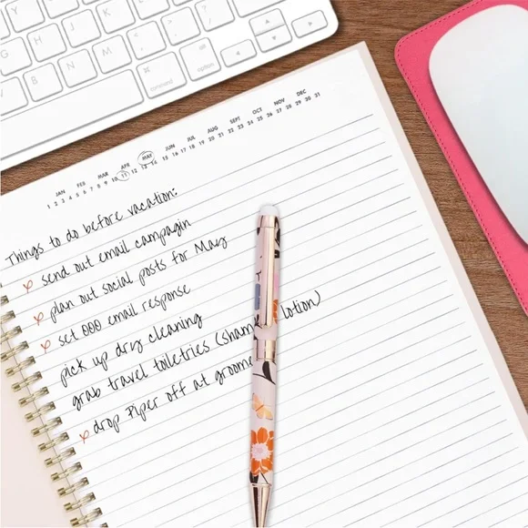 NIB ~ Kate Spade New York Floral Stylus Pen and Pouch set - Picture 2 of 3